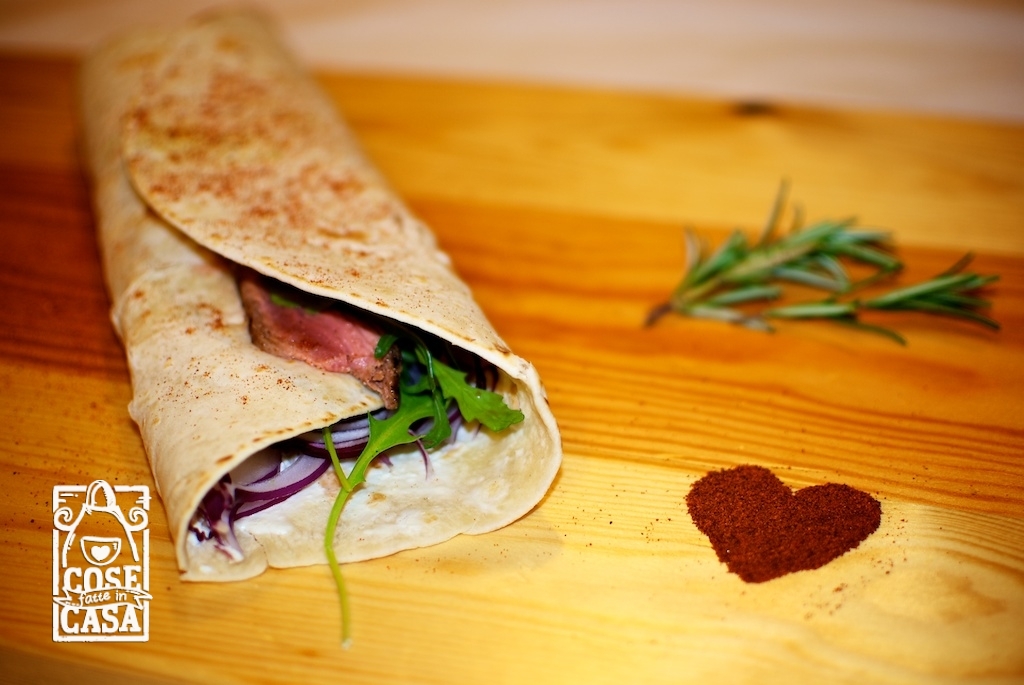 Piadine Con Carne Alla Paprika E Crema Di Rafano Cosefatteincasa It