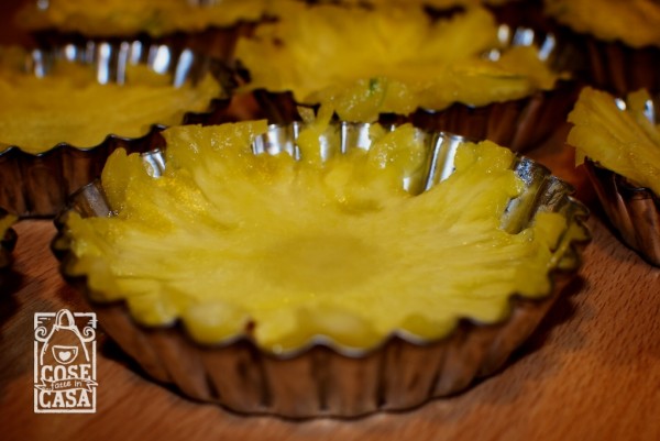 Fiori di ananas per guarnire: la cottura