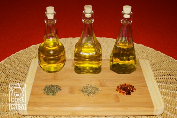 Oli di oliva aromatizzati: la preparazione