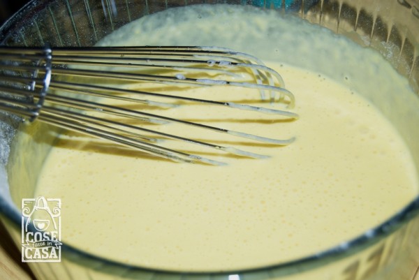 Pancake allo sciroppo d'acero: la pastella