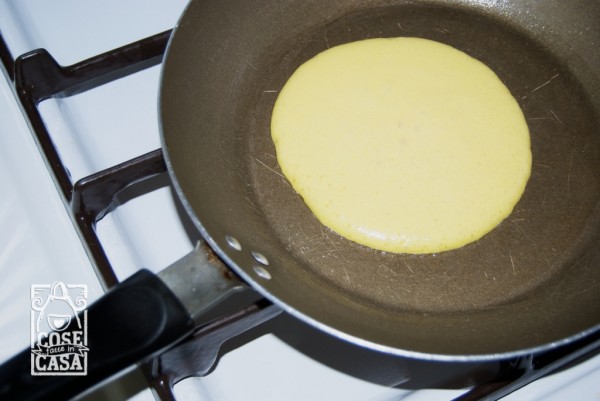 Pancake allo sciroppo d'acero: la cottura