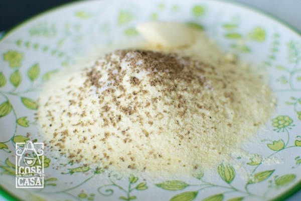 Saltimbocca al prosciutto crudo: farina di semola, sale e pepe