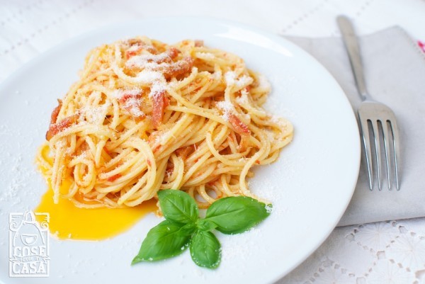 Spaghetti all'amatriciana: l'amatriciana