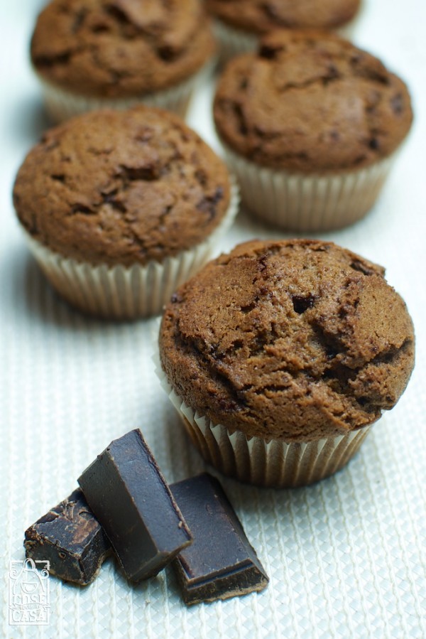 Muffin al cioccolato di Modica: i muffin