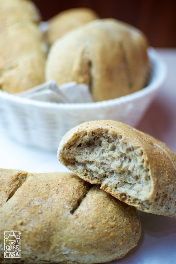 Pane integrale fatto in casa: il pane