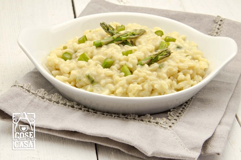 Risotto agli asparagi CoseFatteInCasa.it